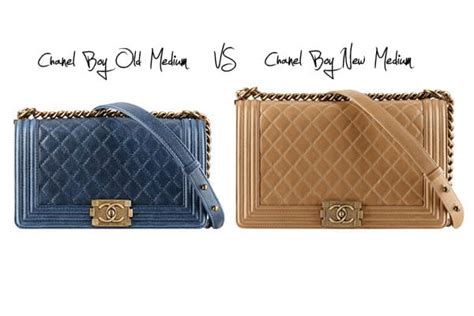 boy chanel old medium vs new medium|Chanel boy new medium price.